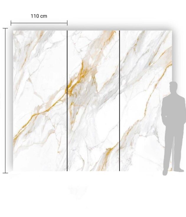 Płyta węglowa Amber Milky Połysk 280x110x0,5 cm (kontynuacja wzoru) – płyta węglowa do eleganckiego wykończenia łazienki
