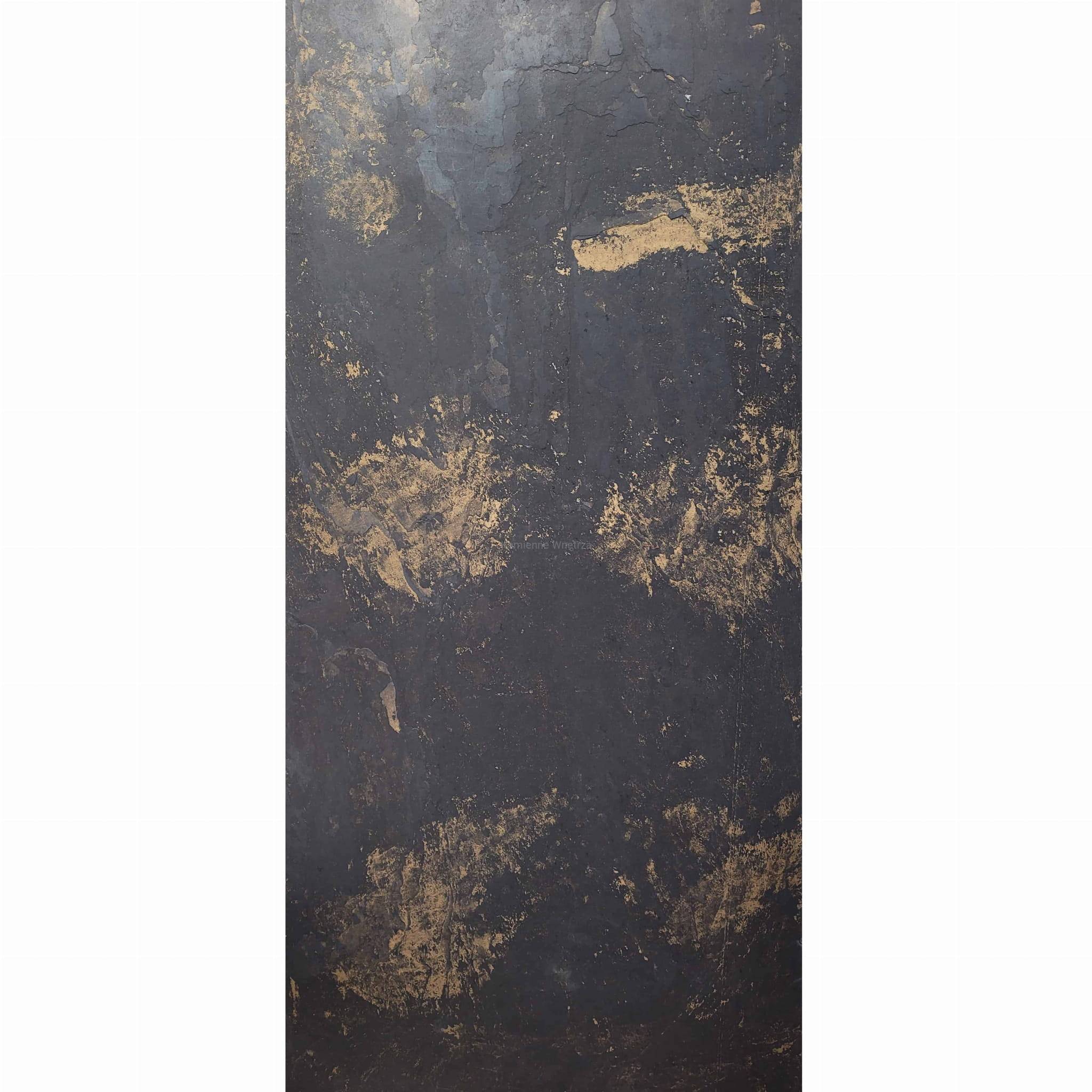 Kamień elastyczny Oslo Noir Gold 122x61x0,3 cm – kamień elastyczny na ścianę do łazienki