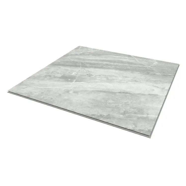 Panel SPC Malibu Gray 60x60x0,5 cm – panel SPC do wykończenia ściany w łazience