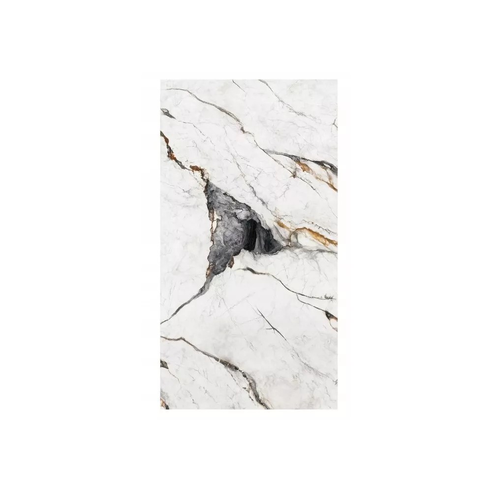 Płyta PVC Burzowy Marmur Połysk 280×122 cm – płyta ścienna PVC do szybkiego remontu łazienki