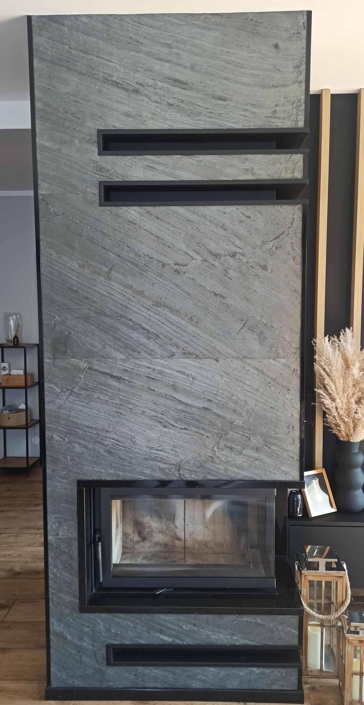 Kamień elastyczny Carbon Line 122x61x0,3 cm – kamień elastyczny na ścianę do łazienki