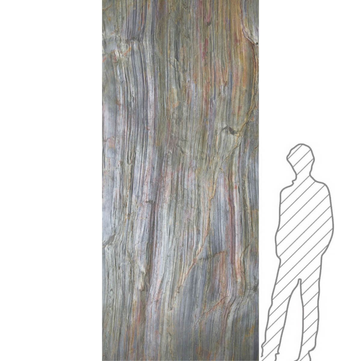 Kamień elastyczny Cedar Flame 305x122x0,3 cm – kamień elastyczny na ścianę do łazienki
