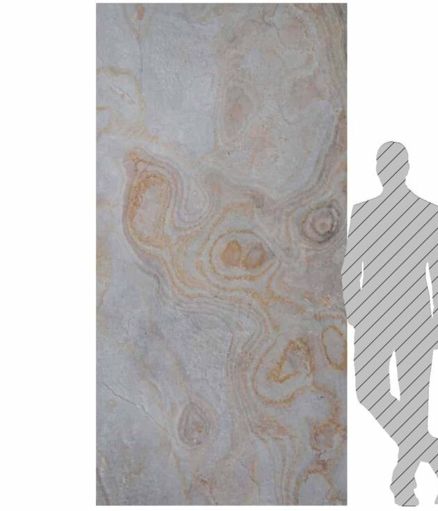 Kamień elastyczny Winter Petal 122x61x0,3 cm – kamień elastyczny na ścianę do łazienki