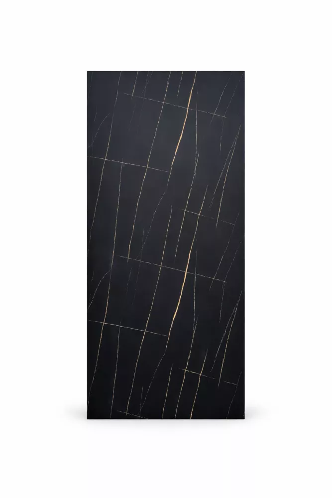 Płyta PVC Midnight Black Mat 280×122 cm – płyta ścienna PVC do szybkiego remontu łazienki