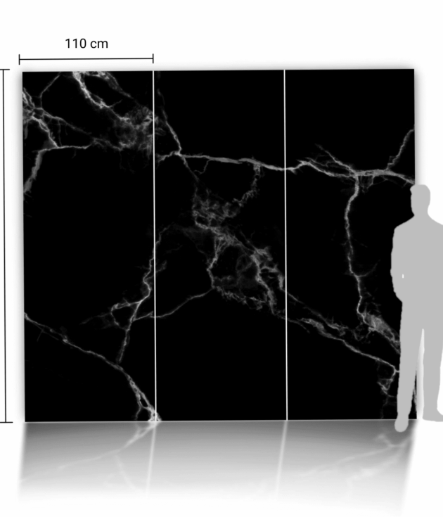Płyta węglowa Galaxy Night Mat 280x110x0,5 cm (kontynuacja wzoru) – płyta węglowa do eleganckiego wykończenia łazienki