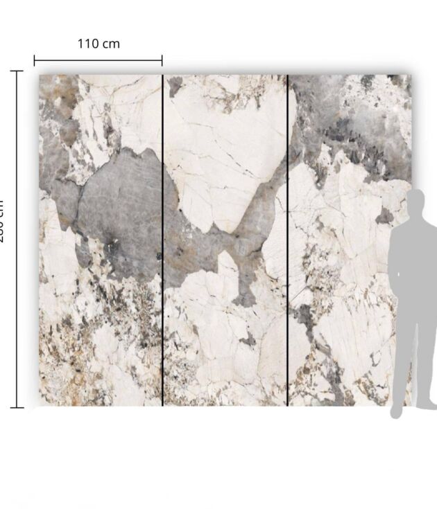 Płyta węglowa Patagonia Mat 280x110x0,5 cm (kontynuacja wzoru) – płyta węglowa do eleganckiego wykończenia łazienki
