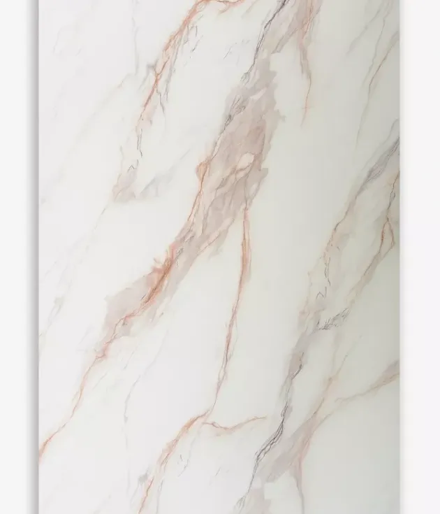 Płyta PVC Biały Beż Połysk 280×122 cm – płyta ścienna PVC do szybkiego remontu łazienki