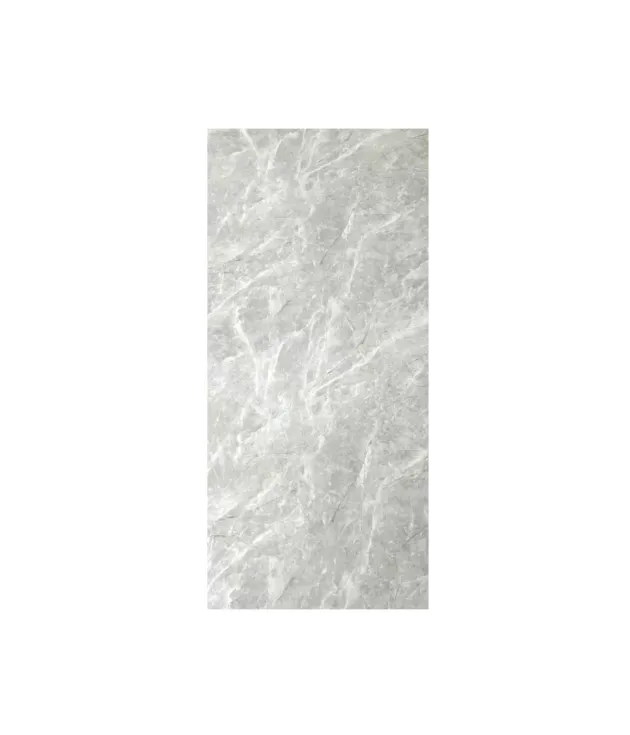 Płyta PVC Szary Marmur Połysk 280×122 cm – płyta ścienna PVC do szybkiego remontu łazienki
